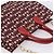 Borsa a tracolla con catena Miu Miu Canvas 2way Rosso Oro Auth 198710A D'oro - vista 6