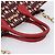 Borsa a tracolla con catena Miu Miu Canvas 2way Rosso Oro Auth 198710A D'oro - vista 7