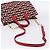 Borsa a tracolla con catena Miu Miu Canvas 2way Rosso Oro Auth 198710A D'oro - vista 9