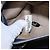 Christian Dior Trotter Canvas Boston Bag Wildleder Navy Silver Auth ka5806 Silber Marineblau - Ansicht 11