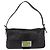 Borsa a spalla FENDI Mamma Baguette in pelle nera e argento Auth 198301SAM Nero - vista 13