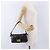 Borsa a spalla FENDI Mamma Baguette in pelle nera e argento Auth 198301SAM Nero - vista 25