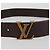 LOUIS VUITTON Utah Ceinture LV Initials Belt "80/32" M6902U Auth BA14918 Marrone - vista 5