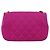 Borsa a tracolla CHANEL Matelasse con catena in jersey di cotone Pink Gold CC Auth 198735M Rosa D'oro - vista 2
