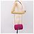 Borsa a tracolla CHANEL Matelasse con catena in jersey di cotone Pink Gold CC Auth 198735M Rosa D'oro - vista 24