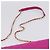 Borsa a tracolla CHANEL Matelasse con catena in jersey di cotone Pink Gold CC Auth 198735M Rosa D'oro - vista 8