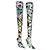 GUCCI x BALENCIAGA The Hacker Project Florale Long Heels aus Canvas Auth am12373SAM Mehrfarben