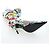 GUCCI x BALENCIAGA The Hacker Project Florale Long Heels aus Canvas Auth am12373SAM Mehrfarben - Ansicht 21