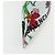 GUCCI x BALENCIAGA The Hacker Project Florale Long Heels aus Canvas Auth am12373SAM Mehrfarben - Ansicht 6