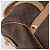 Céline Borsa Boston CELINE Macadam Canvas PVC Leather Brown Gold Auth 198748 Marrone D'oro - vista 14