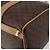 Céline Borsa Boston CELINE Macadam Canvas PVC Leather Brown Gold Auth 198748 Marrone D'oro - vista 15