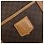 Céline Borsa Boston CELINE Macadam Canvas PVC Leather Brown Gold Auth 198748 Marrone D'oro - vista 19