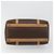 Céline Borsa Boston CELINE Macadam Canvas PVC Leather Brown Gold Auth 198748 Marrone D'oro - vista 5