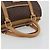 Céline Borsa Boston CELINE Macadam Canvas PVC Leather Brown Gold Auth 198748 Marrone D'oro - vista 7