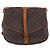 Borsa a tracolla LOUIS VUITTON Monogram Saumur 35 M42254 LV Auth ka5756 Monogramma - vista 13