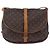 Borsa a tracolla LOUIS VUITTON Monogram Saumur 35 M42254 LV Auth ka5756 Monogramma - vista 2