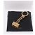 Céline Charm per borsa CELINE Triomphe metallo Gold Auth BA15233V D'oro - vista 11
