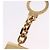 Céline Charm per borsa CELINE Triomphe metallo Gold Auth BA15233V D'oro - vista 8