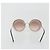 Gafas de sol Miu Miu Metal Pink Gold Auth 196725M Rosa Dorado - vista 2