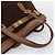 Borsa a mano GUCCI in camoscio marrone tono oro Auth ep15706 - vista 7