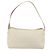 Borsa a tracolla FENDI Zucchino Canvas PVC White Silver Auth mr2831 Argento Bianco - vista 2