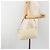 Borsa a tracolla FENDI Zucchino Canvas PVC White Silver Auth mr2831 Argento Bianco - vista 22