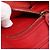 Céline Borsa Tote Horizontal Cabas CELINE in pelle rossa e oro Auth 198719 Rosso D'oro - vista 12