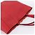 Céline Borsa Tote Horizontal Cabas CELINE in pelle rossa e oro Auth 198719 Rosso D'oro - vista 6