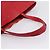 Céline Borsa Tote Horizontal Cabas CELINE in pelle rossa e oro Auth 198719 Rosso D'oro - vista 7