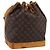 Borsa a tracolla LOUIS VUITTON Monogram Petit Noe M42226 LV Auth 197539 Monogramma