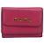 Portafoglio Compatto Miu Miu Pelle Rosa Oro Auth 198809A D'oro - vista 13