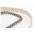 CHANEL Matelasse Boy Chanel Kettentasche aus Leder Weiß Silber CC Auth 196378M - Ansicht 14