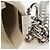 CHANEL Matelasse Boy Chanel Kettentasche aus Leder Weiß Silber CC Auth 196378M - Ansicht 5