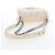 CHANEL Matelasse Boy Chanel Kettentasche aus Leder Weiß Silber CC Auth 196378M - Ansicht 8