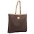 Céline Borsa Tote CELINE Macadam Canvas PVC Pelle Brown Gold Auth mr2820 Marrone D'oro
