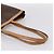 Céline Borsa Tote CELINE Macadam Canvas PVC Pelle Brown Gold Auth mr2820 Marrone D'oro - vista 7