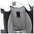 Borsa a mano FENDI Go-To Shopper in pelle nera e argento autentica mr2832 Nero - vista 19