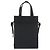 Borsa a mano FENDI Go-To Shopper in pelle nera e argento autentica mr2832 Nero - vista 2