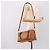 Borsa Boston MCM Logogram Vicetos PVC Leather 2way Brown Gold Auth 198253 Marrone D'oro - vista 24