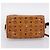 Borsa Boston MCM Logogram Vicetos PVC Leather 2way Brown Gold Auth 198253 Marrone D'oro - vista 5