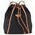 Borsa a tracolla SAINT LAURENT Canvas Black Gold Tone Auth 198668A Nero - vista 13