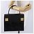 Céline CELINE Handtasche aus Leder Schwarz Goldfarben Auth 198516V - Ansicht 28