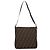 Borsa a tracolla FENDI Zucca Canvas Mamma Baguette Marrone Nero Auth 198709A - vista 2