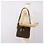 Borsa a tracolla FENDI Zucca Canvas Mamma Baguette Marrone Nero Auth 198709A - vista 23