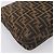 Borsa a tracolla FENDI Zucca Canvas Mamma Baguette Marrone Nero Auth 198709A - vista 9