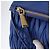 Borsa a spalla Miu Miu Matelassé in pelle 2way Blu Tono Oro Auth 198657A - vista 18