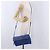 Borsa a spalla Miu Miu Matelassé in pelle 2way Blu Tono Oro Auth 198657A - vista 26