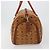 Borsa MCM Vicetos Boston PVC Pelle Marrone Tono Oro Auth 195757 - vista 3