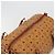 Borsa MCM Vicetos Boston PVC Pelle Marrone Tono Oro Auth 195757 - vista 6