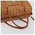 Borsa MCM Vicetos Boston PVC Pelle Marrone Tono Oro Auth 195757 - vista 7